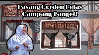 Pasang Gorden Jendela kelas Super Gampang