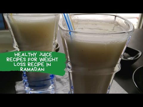 2-healthy-juice-recipes-for-weight-loss-in-ramadan-at-iftar-time-|-yogurt-drink|-oats-smoothie|