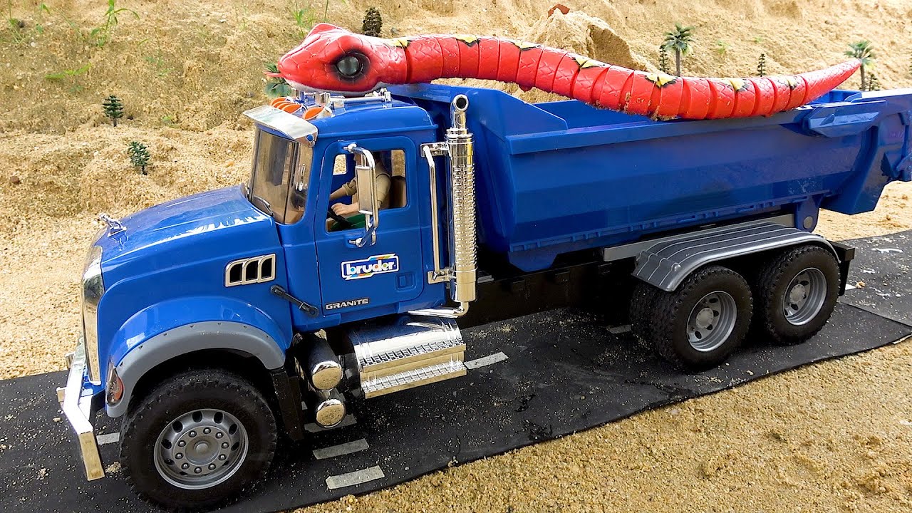 Sand Trucks Tractor Toys Play Excavator Bulldozer Construction Vehicles | BIBO TOYS ARA