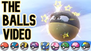 Shiny Hisuian Voltorb in EVERY Pokeball ( The Balls Video ) | Shiny Pokemon Reaction Compilation