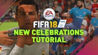FIFA 18 | ALL NEW CELEBRATIONS TUTORIAL! screenshot 4