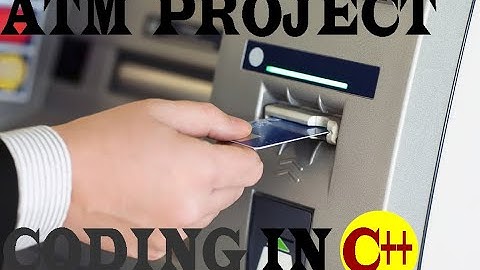 ATM PROJECT || HOW TO MAKE ATM PROJECT CODING || CODING IN C LANGUAGE || EASY TUTORIALS || IT 201