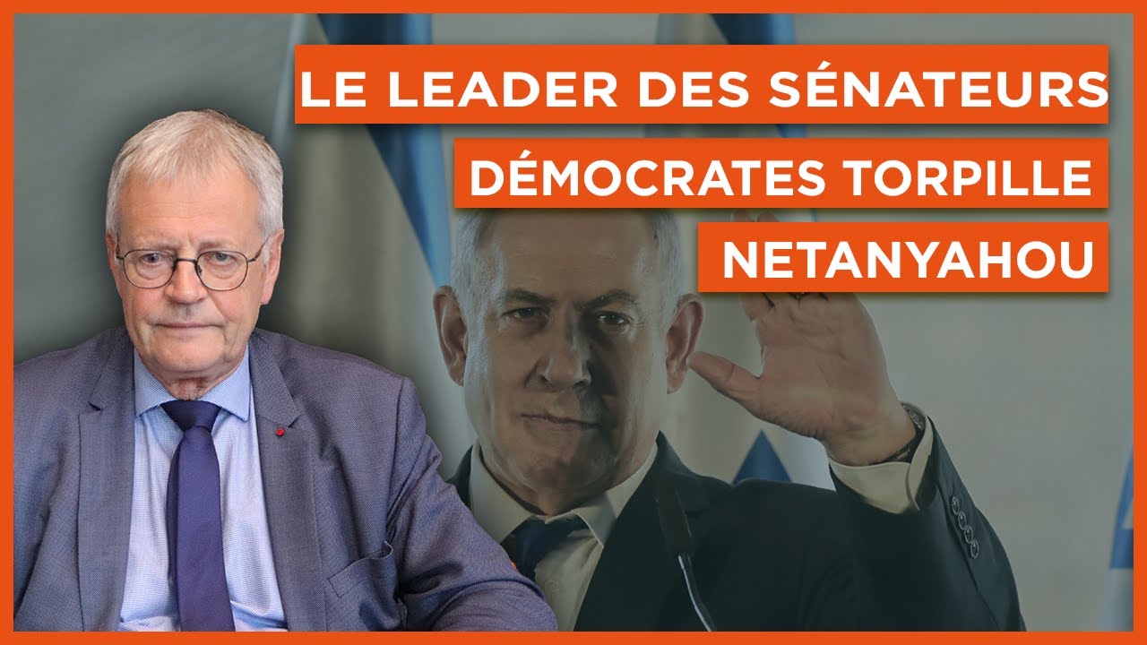 ⁣Le leader des sénateurs démocrates américains torpille Netanyahou