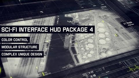 Sci-fi Interface HUD Package 4 (After Effects project) ★ AE Templates ★ 2018