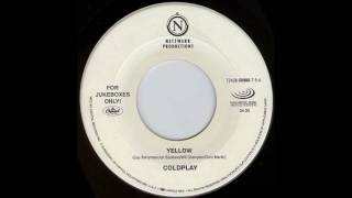 Coldplay - Yellow 7' Vinyl Jukebox (Full)