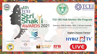 TCEI Stri Shakti Awards 2021 & Launch of TCEI We Hub Mentor Me Program  || Hybiz Live