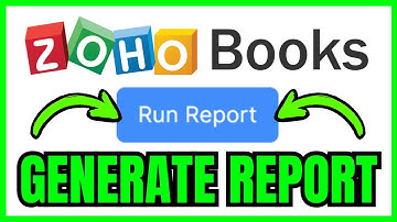 How To GENERATE Financial Reports In Zoho Books (QUICK & EASY) 2025