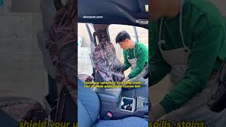 Coverexpert Custom Camo Reed Seat Covers for Toyota Tacoma 2016-2025 installation