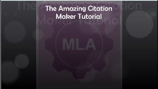 The Amazing Citation Maker Tutorial screenshot 2