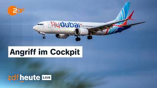 Was über den Flydubai-Vorfall bekannt ist | ZDFheute live