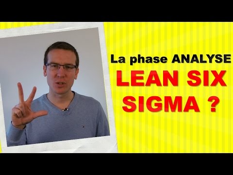  4 Lean 6 Sigma  La phase Analyse du Lean Six Sigma