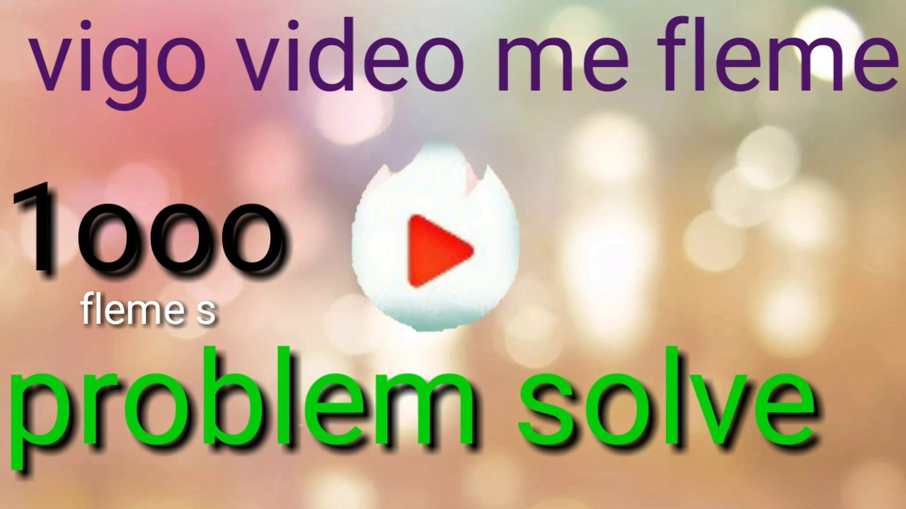 vigo video me flame problem solve||vigo pr flame||vigo pr flame ku nhi mil the hair||