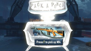 GETTING ROUND 50 USING THE M14.. MOB OF THE DEAD CHALLENGE! (BO2 Zombies)