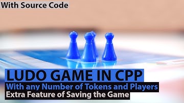 CUI based LUDO game in C++ with Source Code| Link in Description