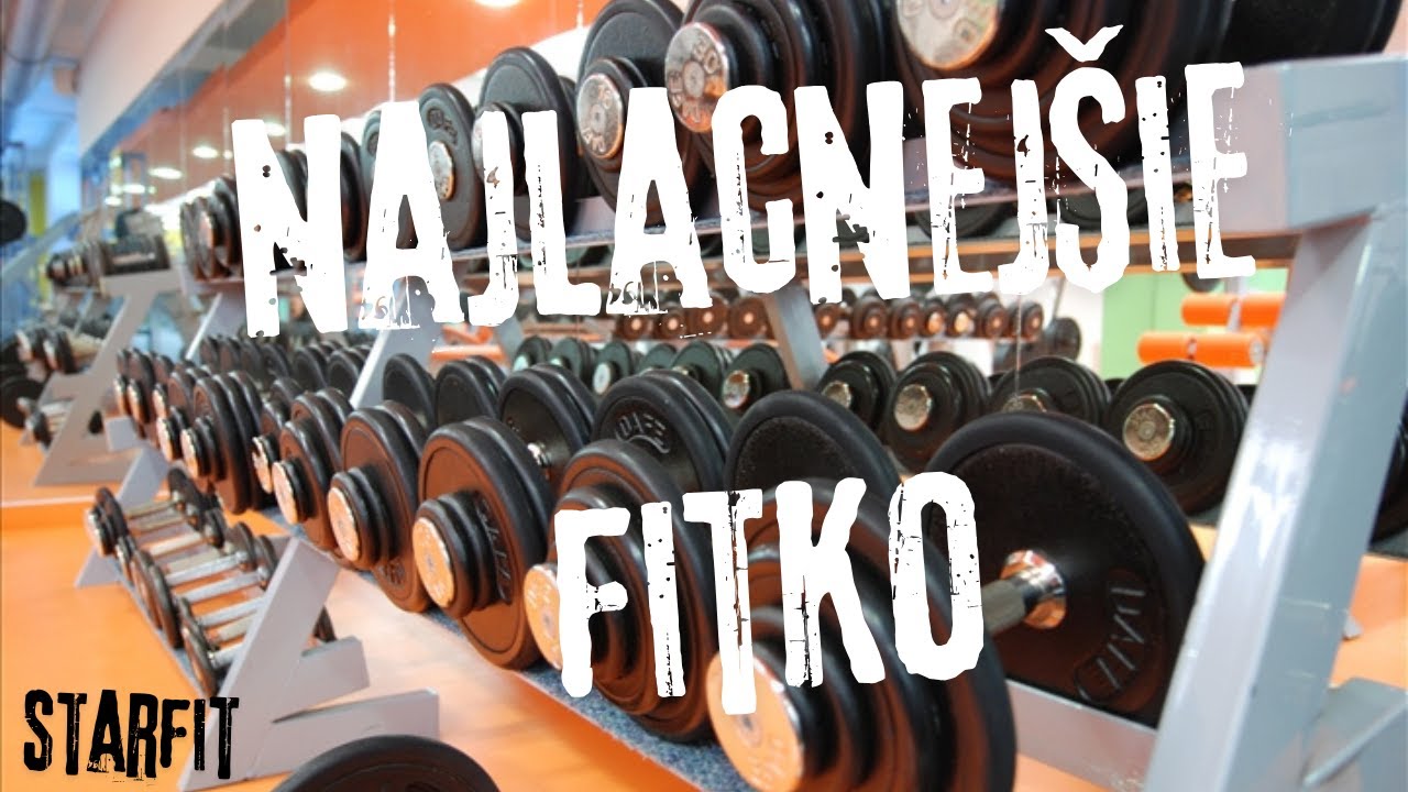 Najlacnejšie fitko v bratislave STARfit
