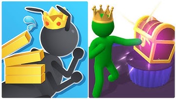 Tiny Run 3D Vs Giant Rush 3D 🟤⚫️New Levels Big New Update Max Walkthrough Android iOS Gameplay