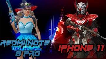 BLOOD RAVEN X-SUIT 🥵CHALLENGED ME 1V1 TDM  IPHONE 11 VS REDMI NOTE 8 PRO ||THE SHOOTER- Playz #BGMI