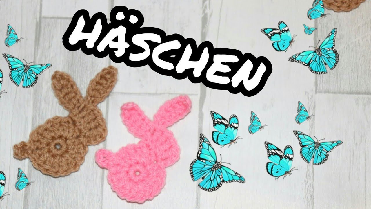 👩🐇 Osterhase applikation // Easter Bunny applique