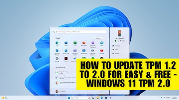 How to update TPM 1.2 to 2.0 for Easy & free - windows 11 tpm 2.0