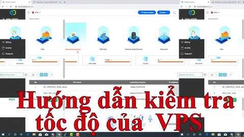 Hướng dẫn kiểm tra tốc độ VPS linux