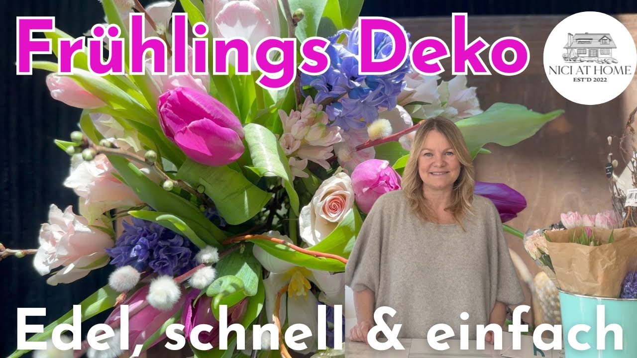 Frühlingsdeko Ideen edel, schnell & einfach