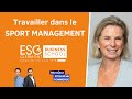 Esc clermont  travailler dans le sport management