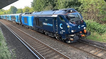 Class 68 + CAF Mk5A | 68020 + CH05 | Rail Operations Group - ROG