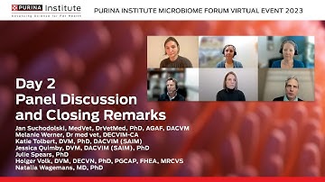Panel discussion with Day 2 speakers followed by closing remarks | Microbiome Forum 2023