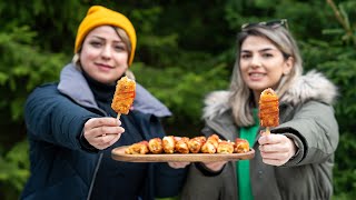 How to cook cheese mini corn dog in nature (Recipe in 30 minutes)