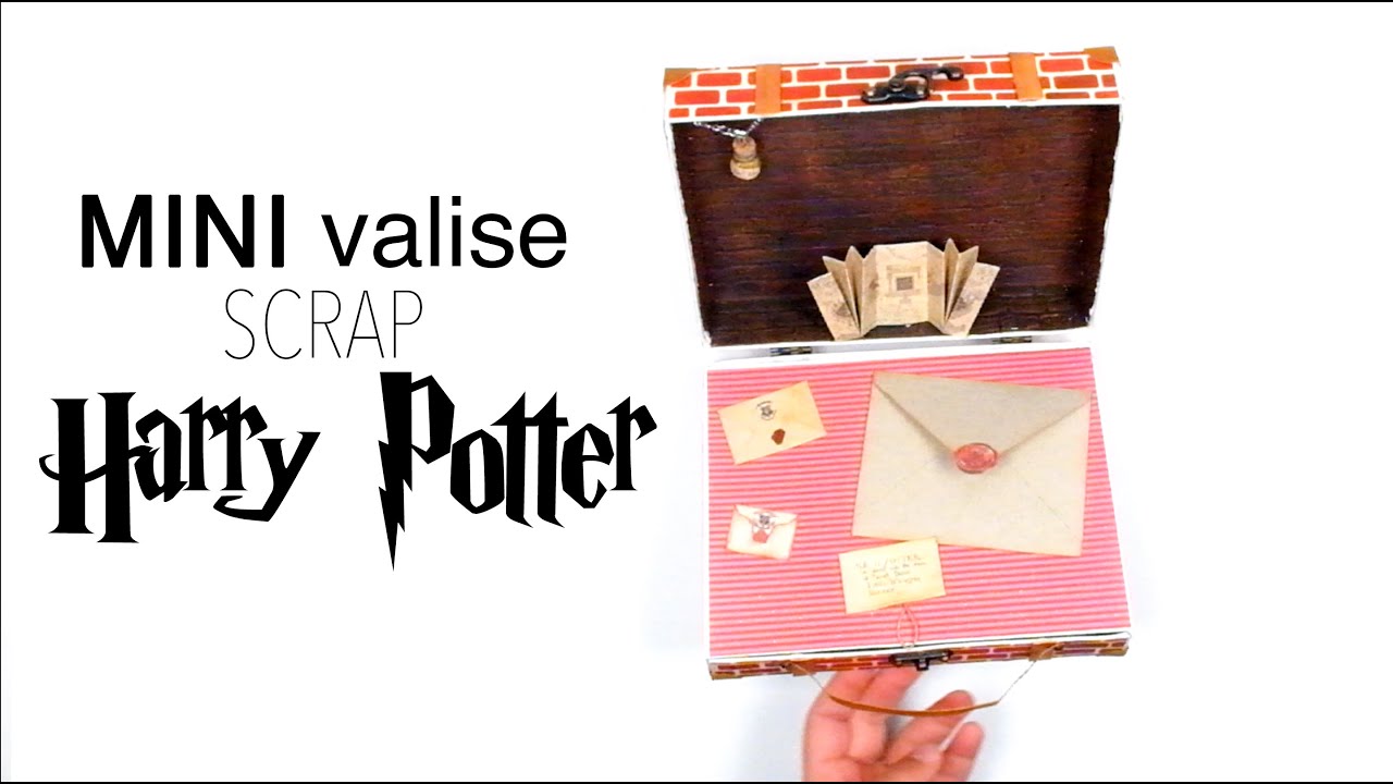 SCRAPBOOKING - La MINI valise Harry Potter !, LYDILLE
