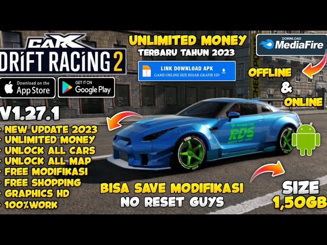 CarX Drift Racing 2 🤑 No Reset New Update V 1.26.1 (All Unlocked) 2023 