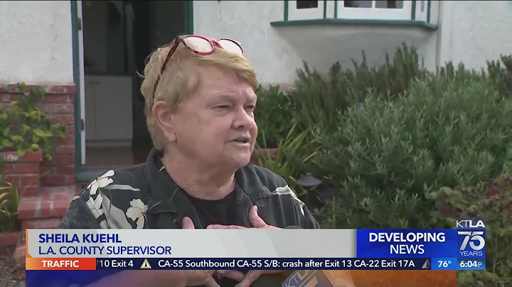 Search warrant served at home of Los Angeles County Supervisor Sheila Kuehl