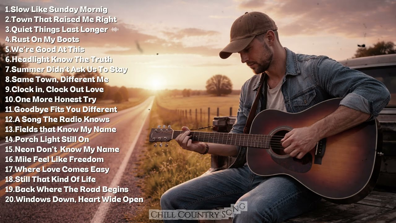 Late Night Chill Country Songs 🌙 | Relaxing Country Music Playlist
