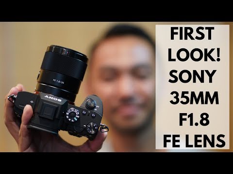FIRST LOOK! Sony 35mm F1.8 FE | John Sison