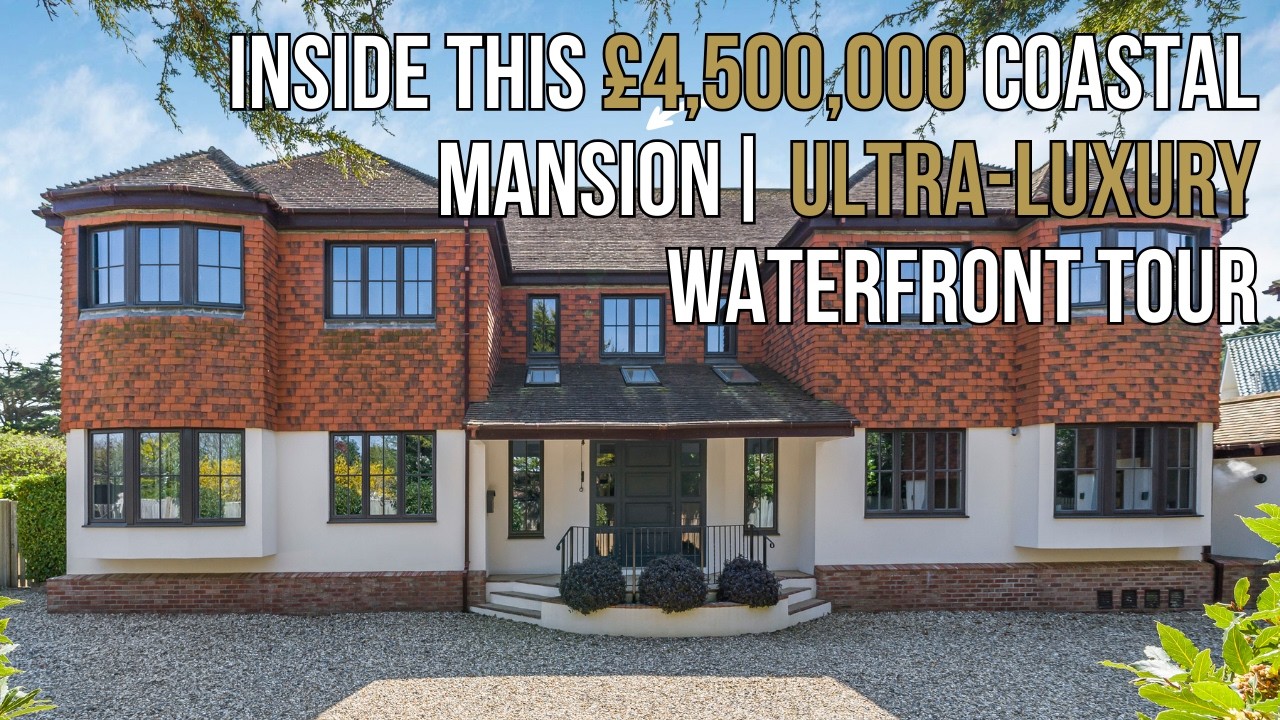 Inside a £5,000,000 Coastal Mansion | Indoor Pool, Cinema, Gym & Uninterrupted Sea Views