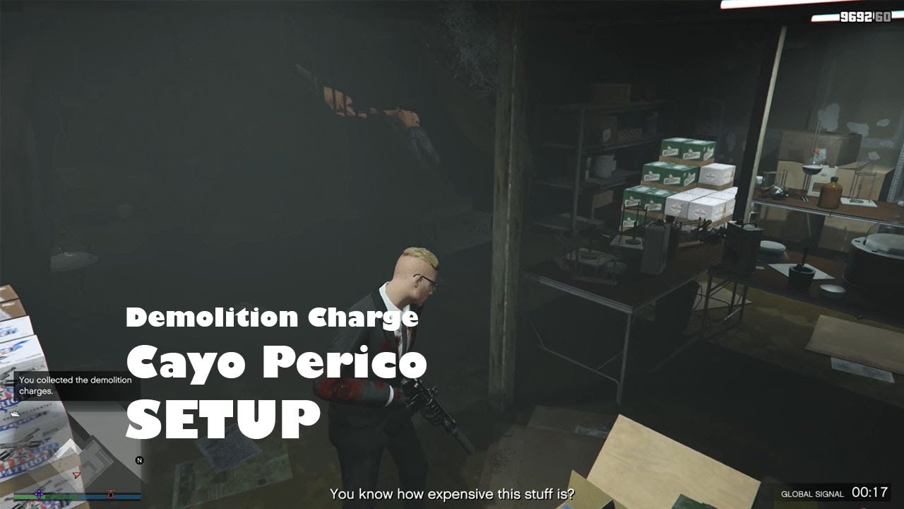 Demolition Charge Setup Cayo Perico heist gta5 gta 