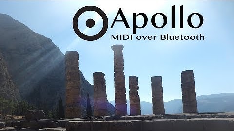 Apollo MIDI over Bluetooth for iOS and OSX -- Mac setup