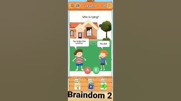 Braindom 2 Riddle - Who is laying ? Level 8 On VB Wonders❤️ Subscribe Now...!!