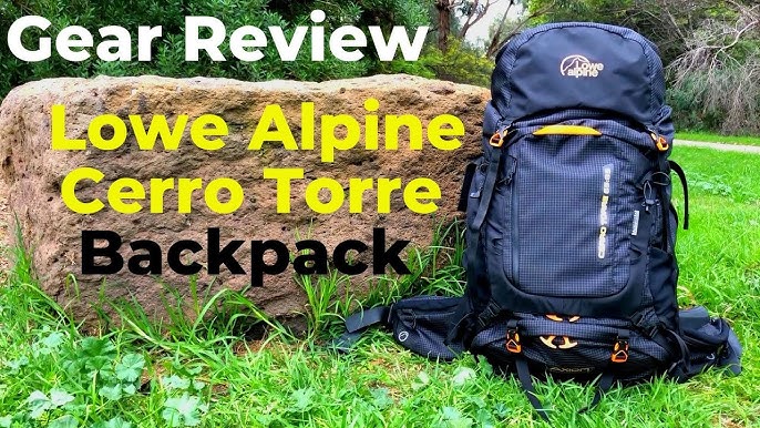 verdwijnen Te Fragiel Backpack Review: Lowe Alpine Cerro Torre 65:85 - YouTube