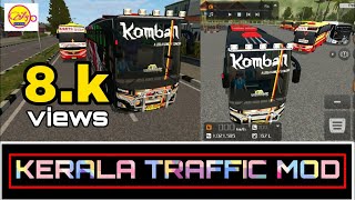 New Kerala traffic mod | indonesia bus simulator | malayalam | A4 TECH MEDIA