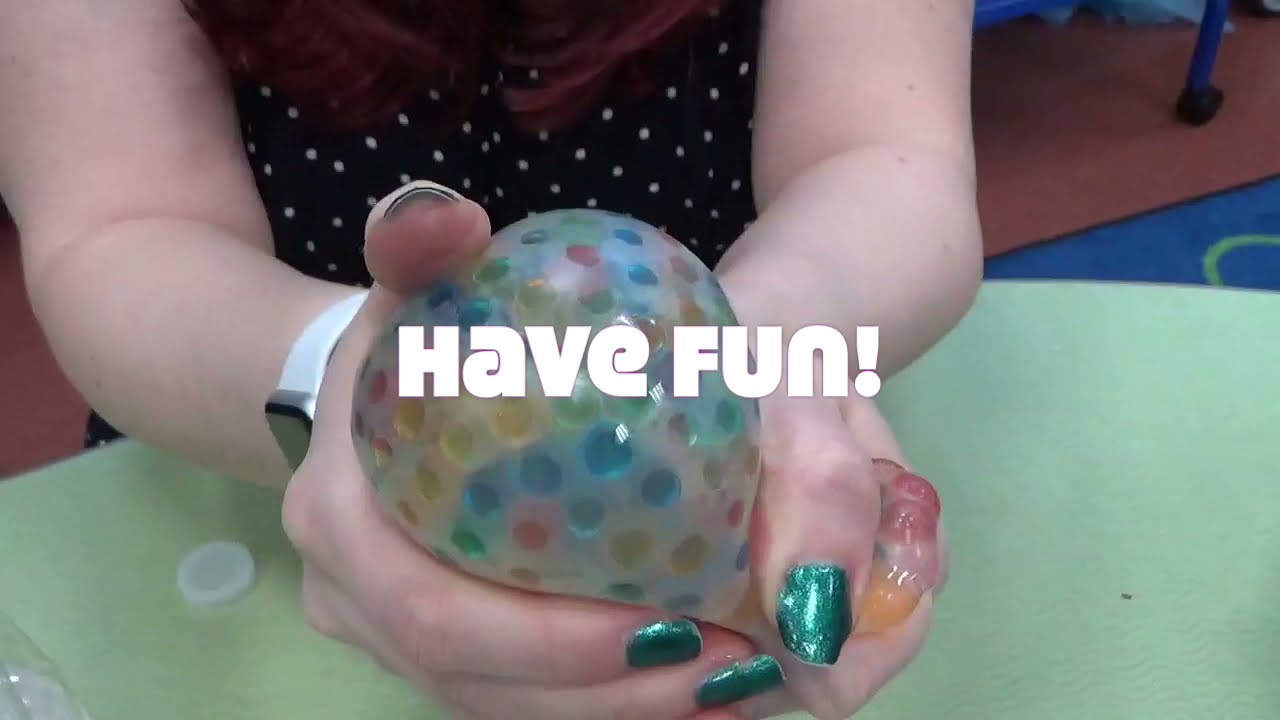DIY Water Bead Stress Balls YouTube