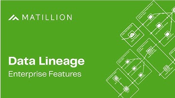 Data Lineage | Enterprise Feature | Matillion ETL
