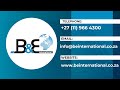 B&amp;E International: Drill &amp; Blast