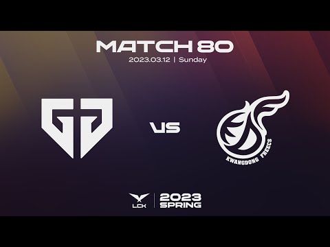 GEN vs KDF | Match80 Highlight 03.12 | 2023 LCK Spring Split