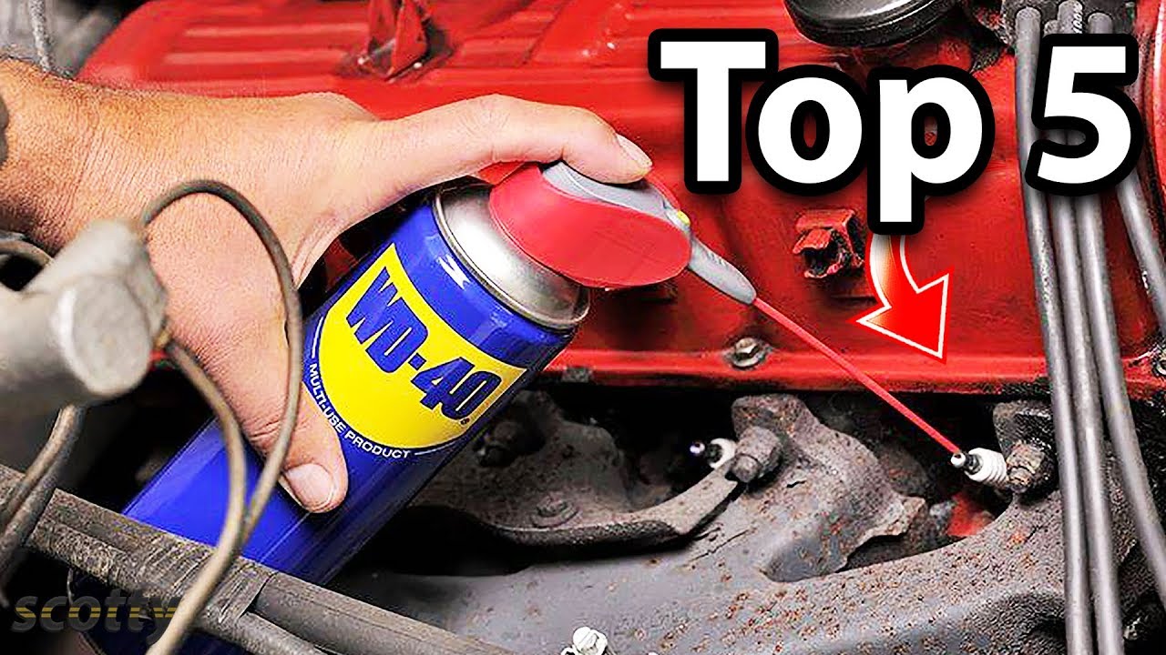 Top 5 Uses of WD40 in Your Car (Life Hacks)