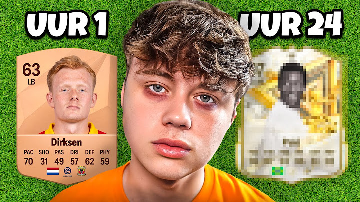 Ik Speelde 24 Uur FC 25 Op Een Nieuw Account