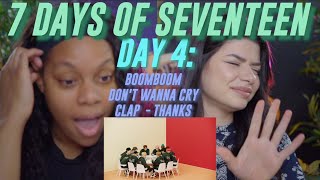 day 4/7: Boomboom, Don't wanna cry, Clap, Thanks MV reaction