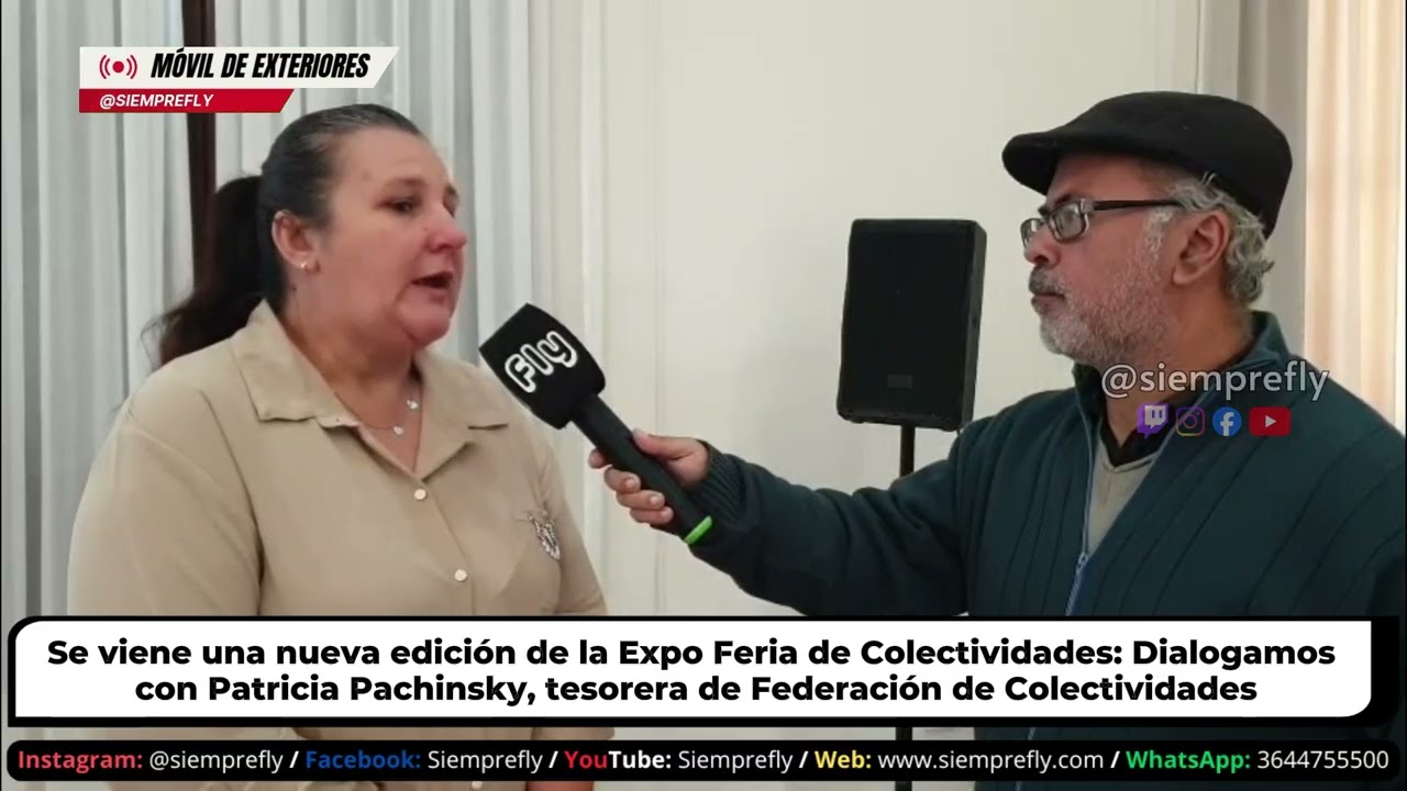 🔴𝗠𝗢́𝗩𝗜𝗟 𝗘𝗡 𝗩𝗜𝗩𝗢┃Se viene una nueva edición de la Expo Feria de Colectividades