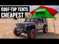 10 Cheapest Roof-Top Tents Proving to Be Affordable Camping Solutions (New Buying Guide)