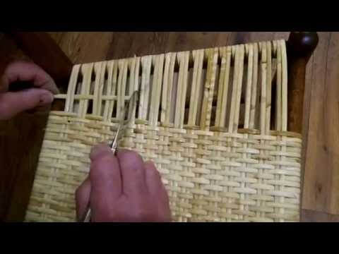 how to weave a new england porch rocker: one variation